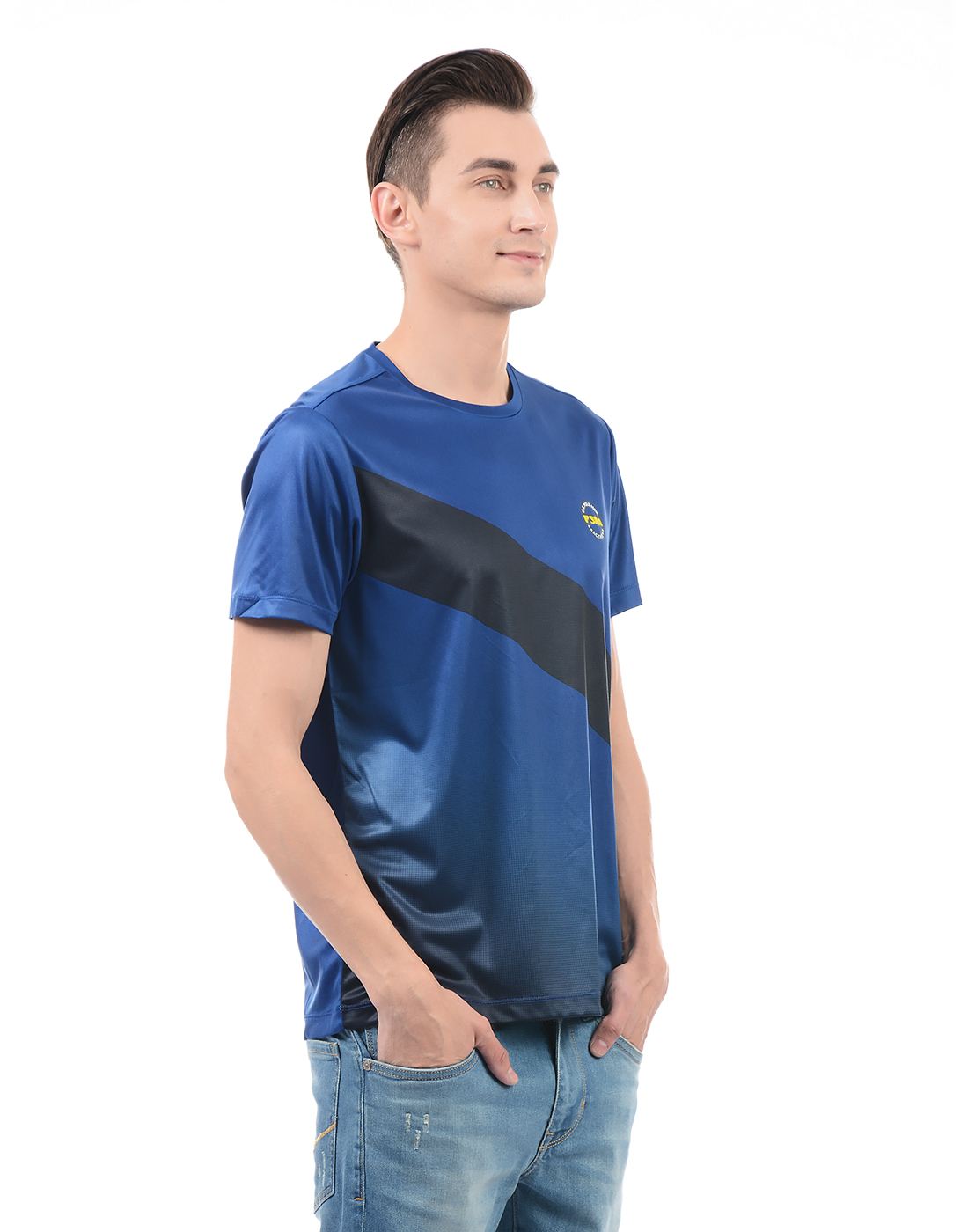 U.S. Polo Assn. Men Casual Wear Solid T-Shirt